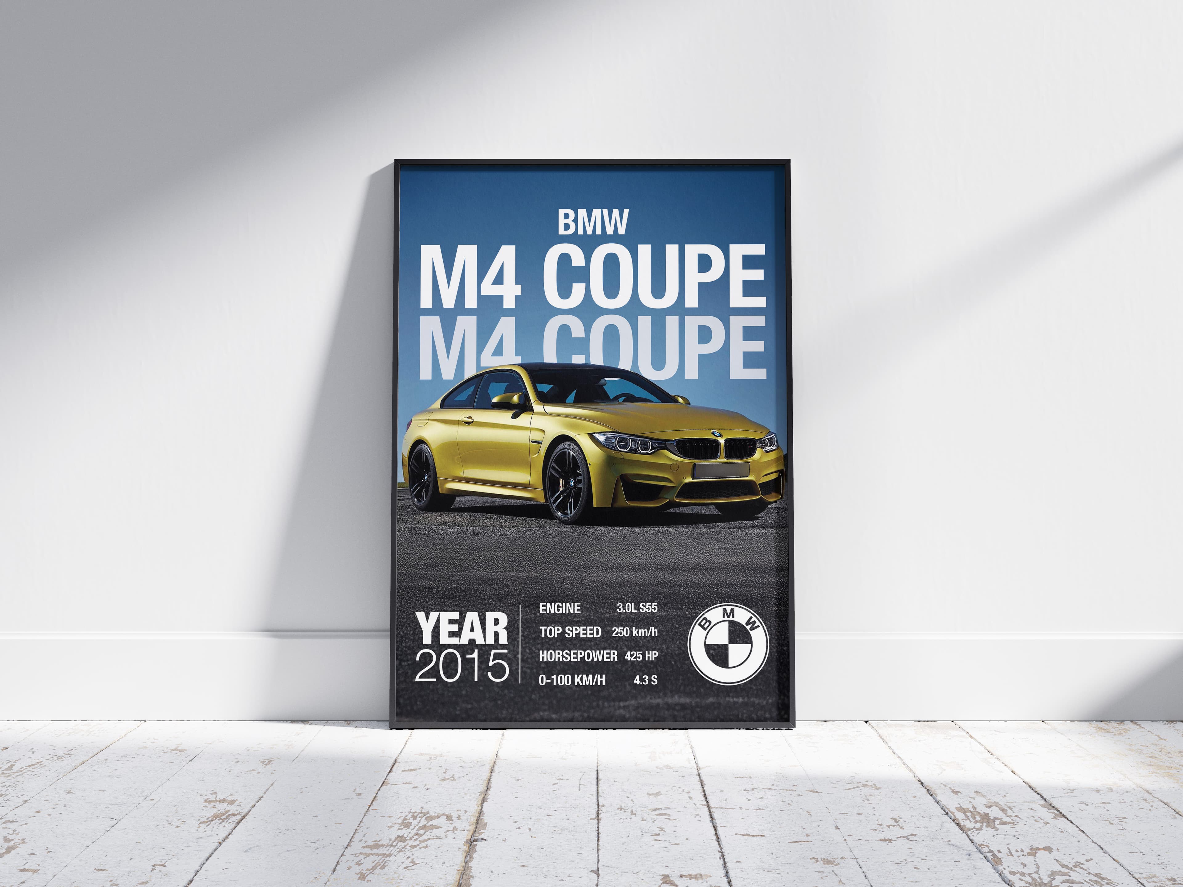 BMW M4 Competition mockup