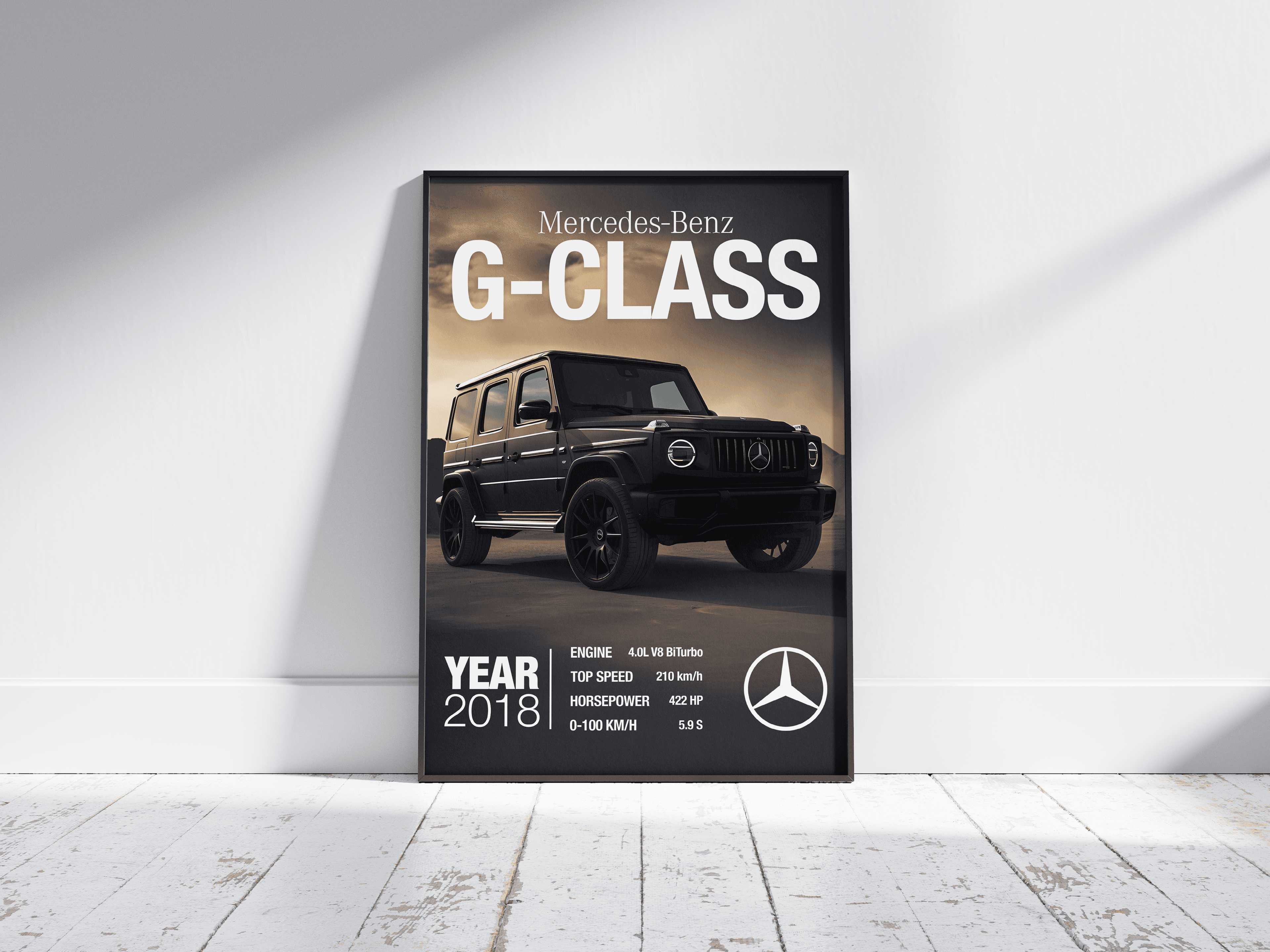 Mercedes G-Wagon mockup