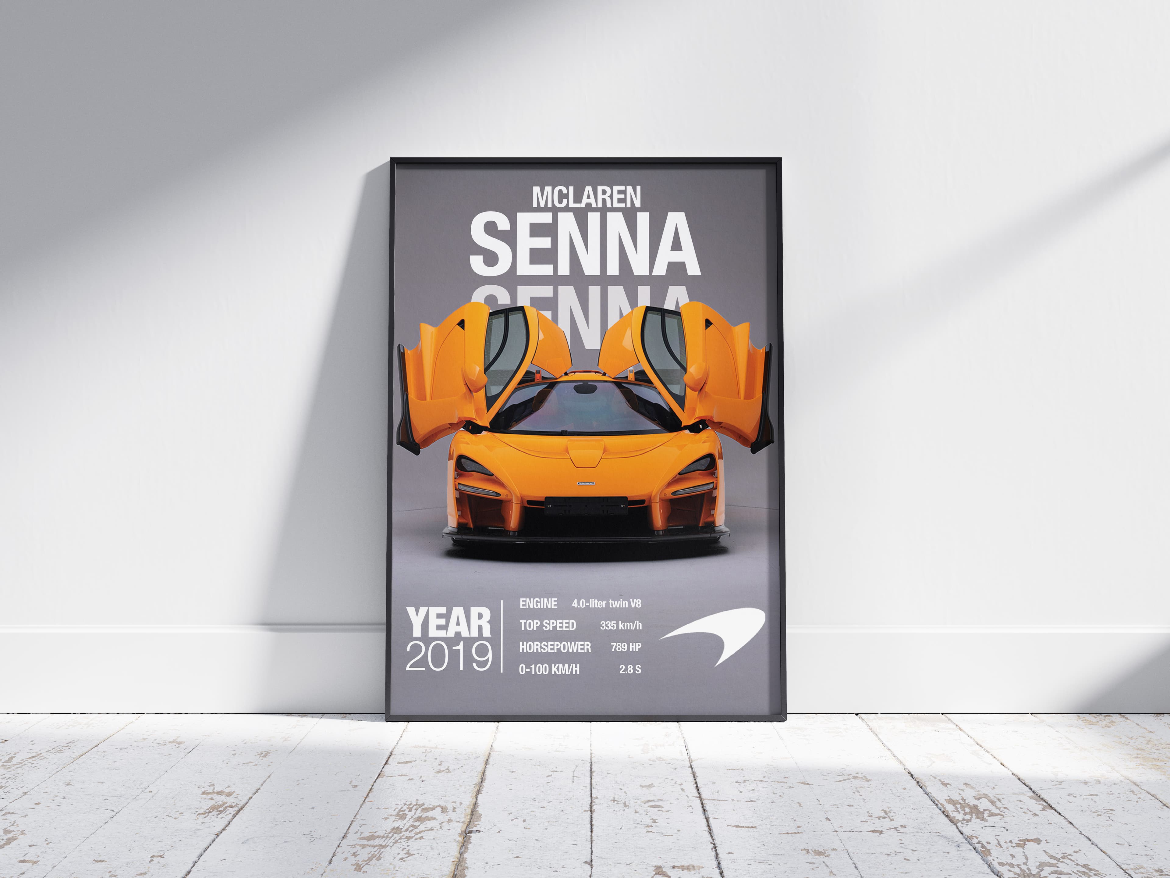 McLaren Senna mockup