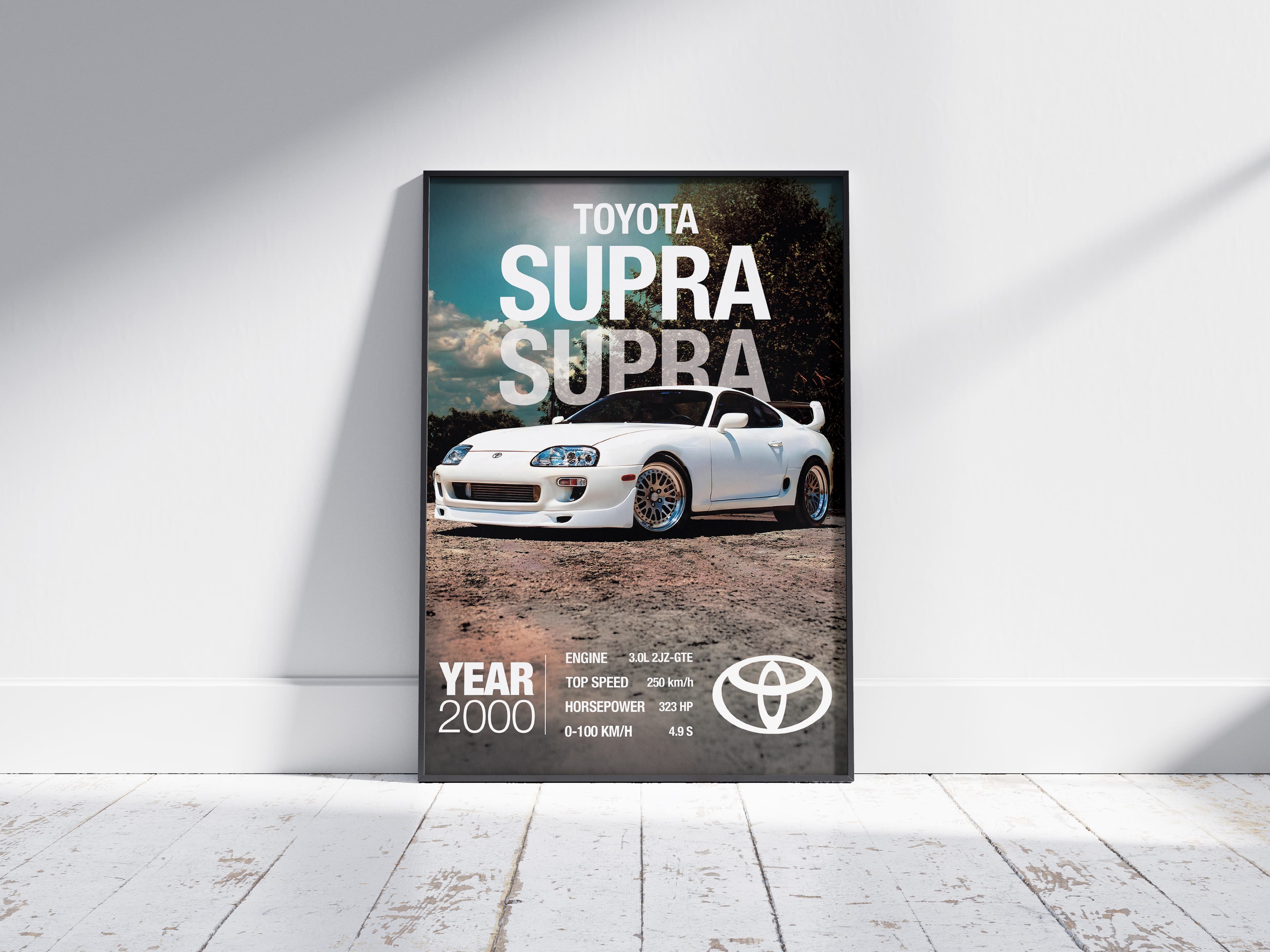 Toyota Supra MK5 mockup